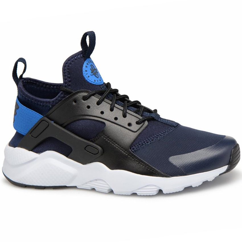 Nike Air Huarache Run Ultra GS Sneaker schwarz blau 847569 410 Nike Air Huarache Run Ultra GS Sneaker schwarz blau 847569 410
