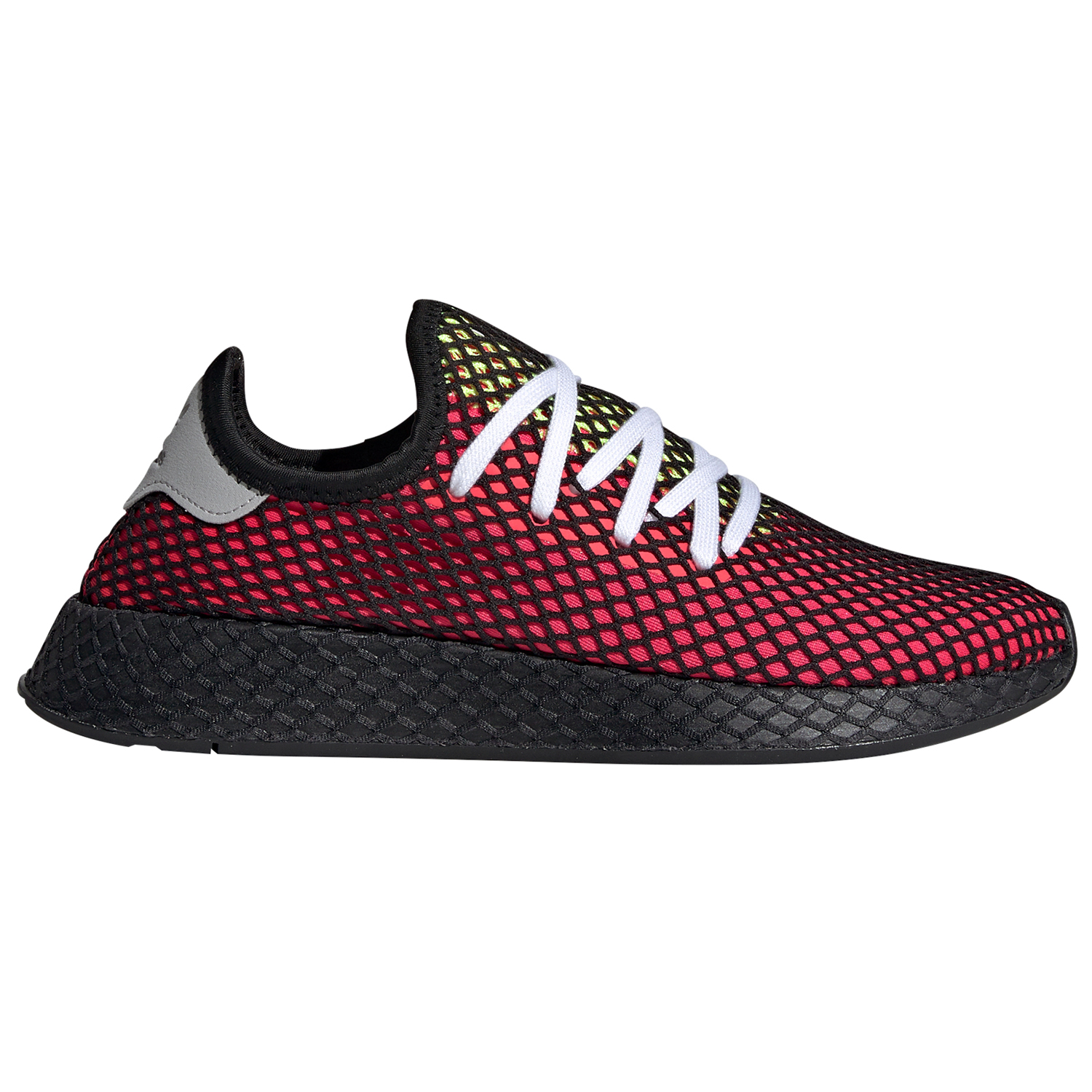 adidas Originals Deerupt Runner Herren Sneaker rot neon CM8448 Herren Adidas Sneaker | Adidas Deerupt Runner Schuhe grau