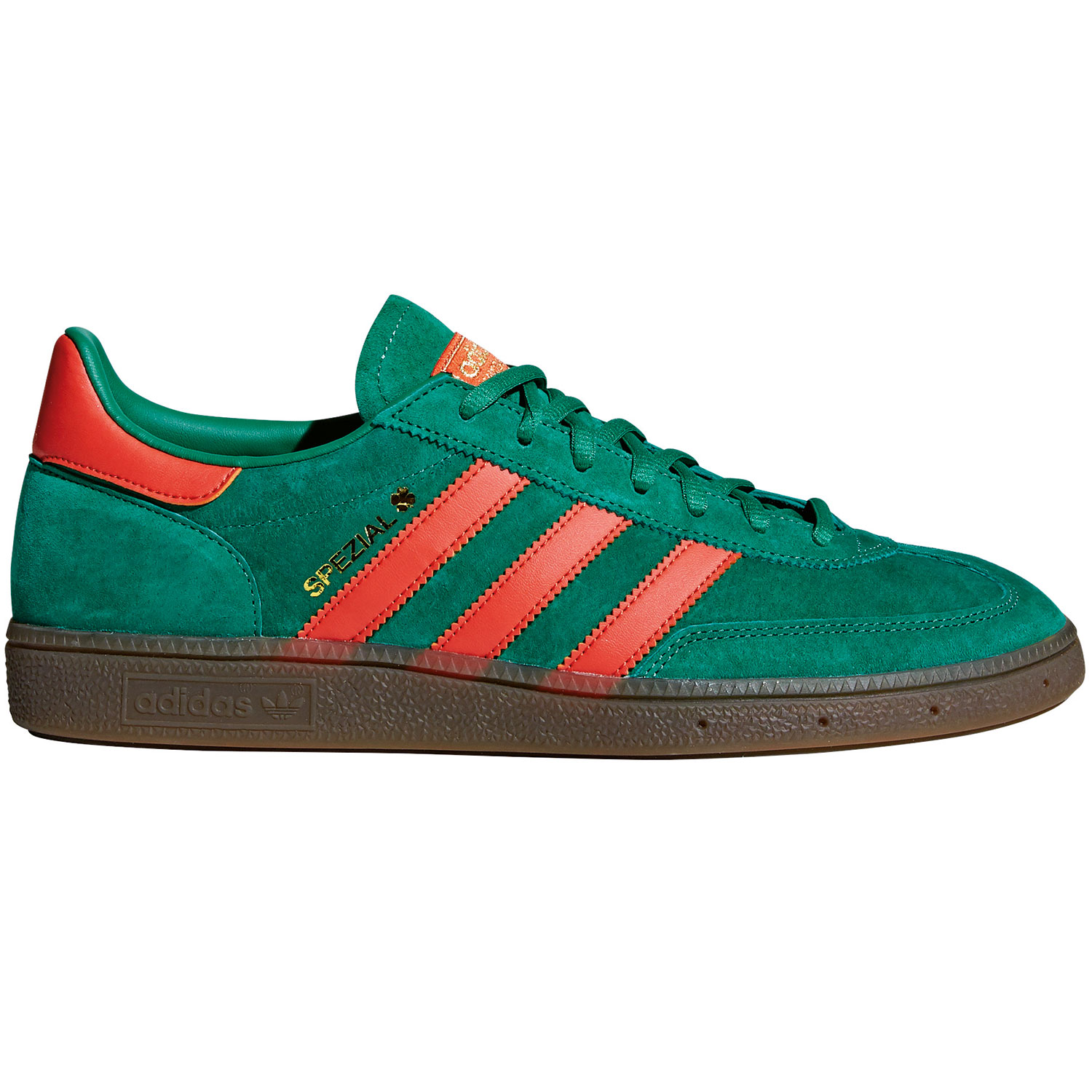 adidas Originals Handball Spezial Herren Sneaker grün orange BD7620 adidas Originals Handball Spezial Herren Sneaker grün orange BD7620