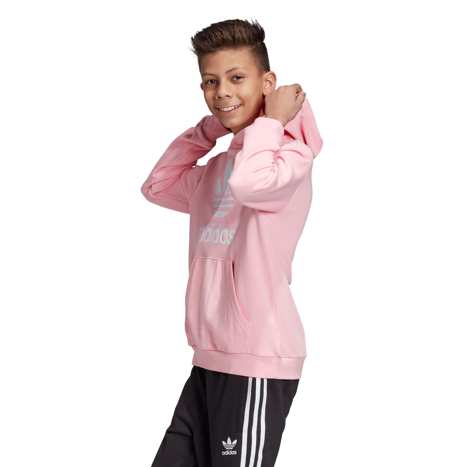 adidas trefoil hoodie kinder