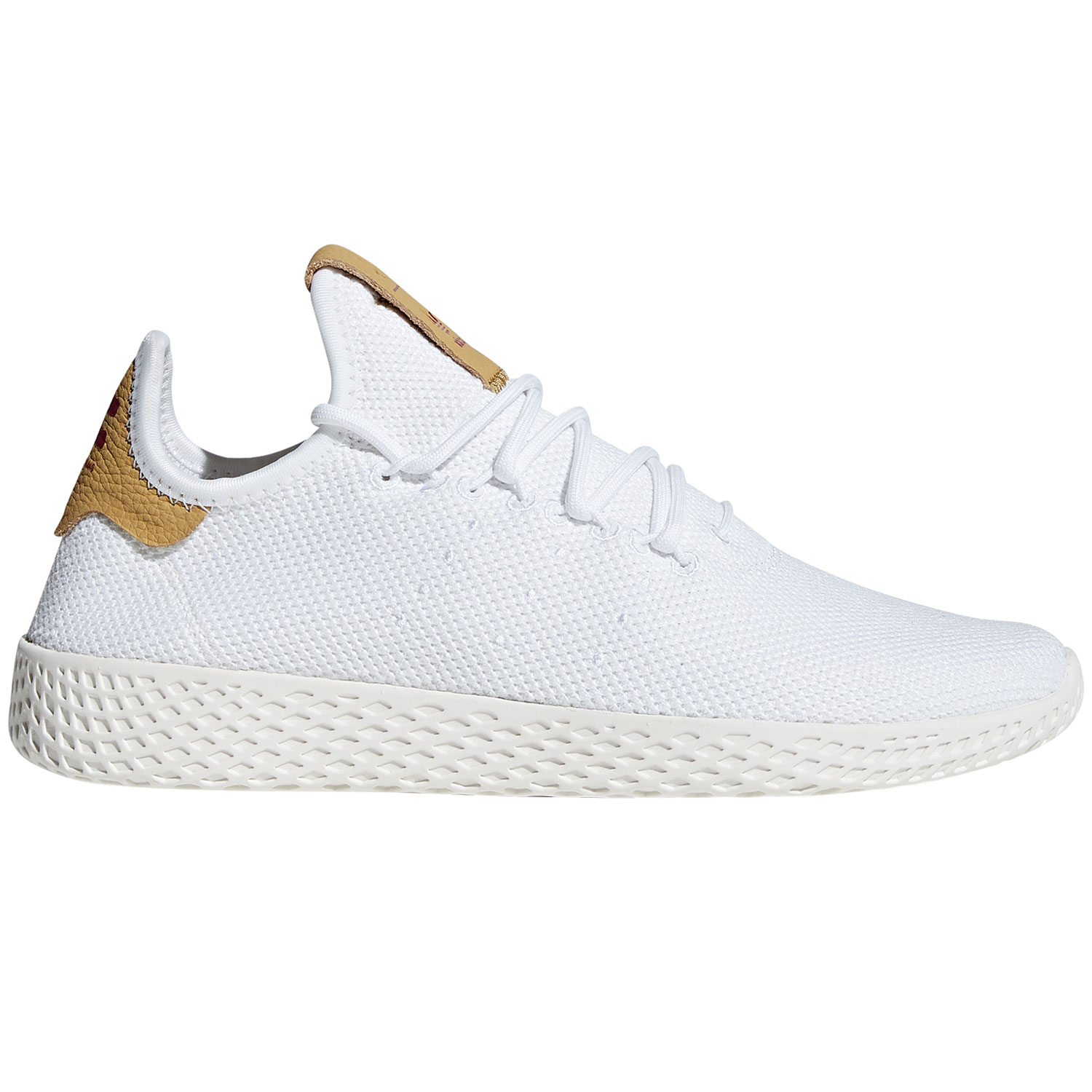 adidas Originals PW Tennis HU W Damen Sneaker weiß braun D96444 adidas Originals PW Tennis HU W Damen Sneaker weiß braun D96444