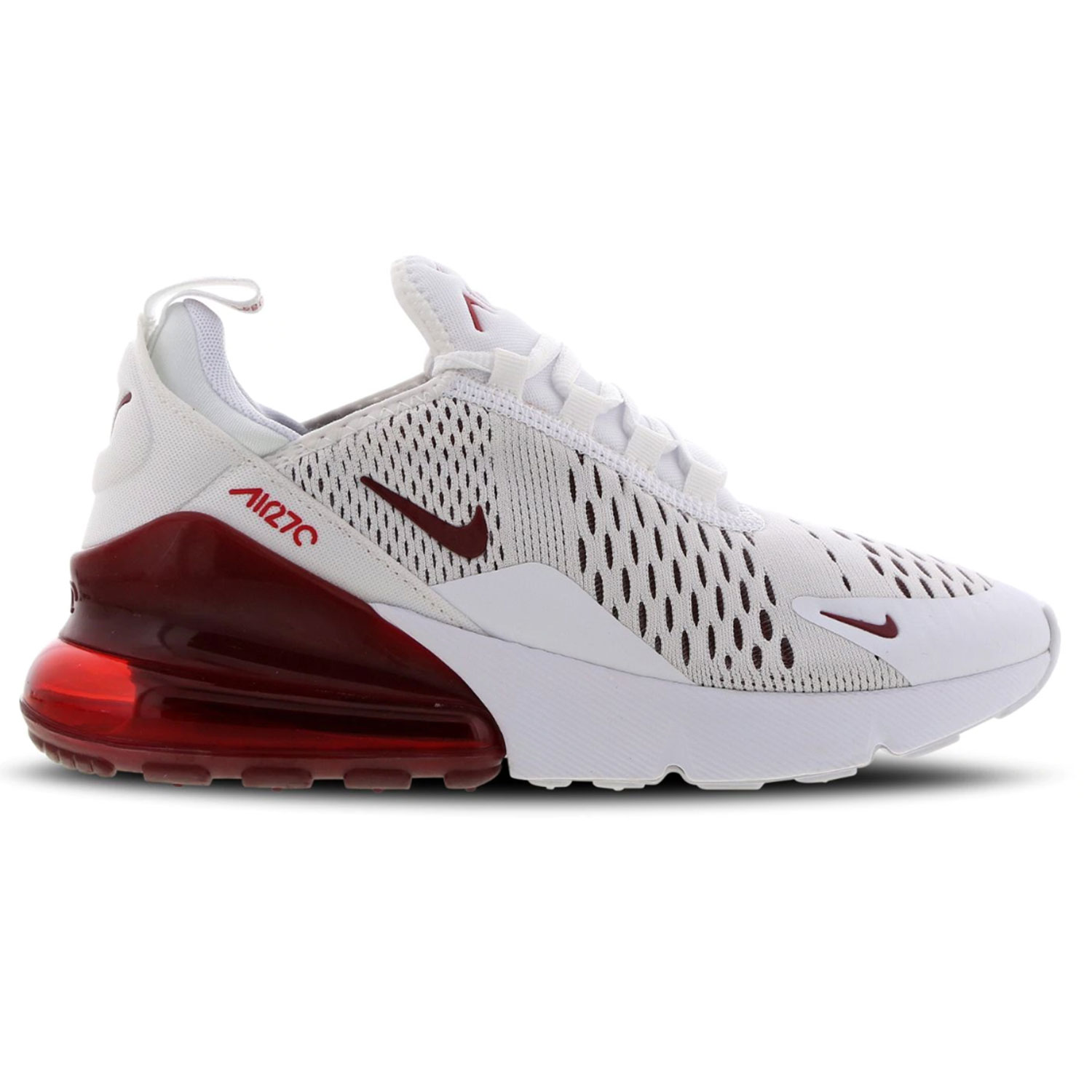 Nike Air Max 270 GS Kinder Sneaker weiß weinrot CJ4580 101 Nike Air Max 270 GS Kinder Sneaker weiß weinrot CJ4580 101