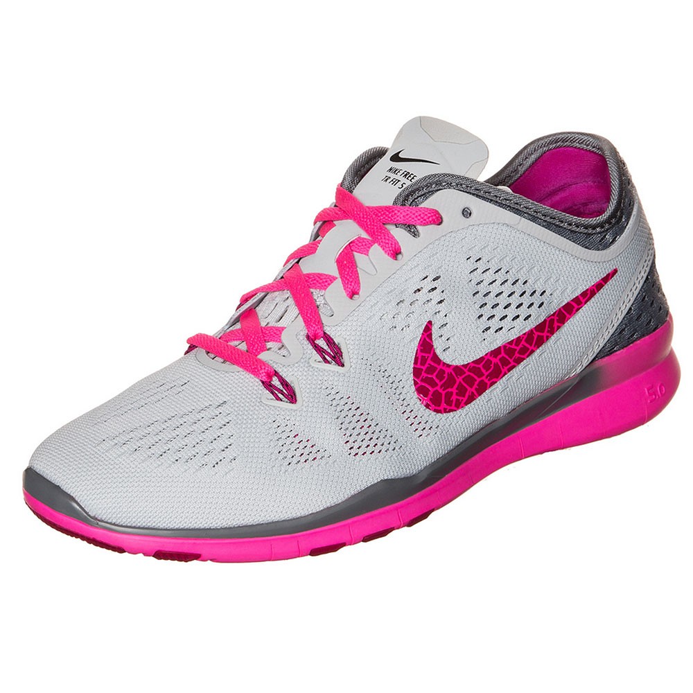 Nike WMNS Free 5.0 TR Fit 5 Damen Laufschuh Sneaker grau pink Nike WMNS Free 5.0 TR Fit 5 Damen Laufschuh Sneaker grau pink
